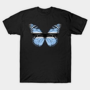 Botswanan Flag  Butterfly - Gift for Botswanan From Botswana T-Shirt